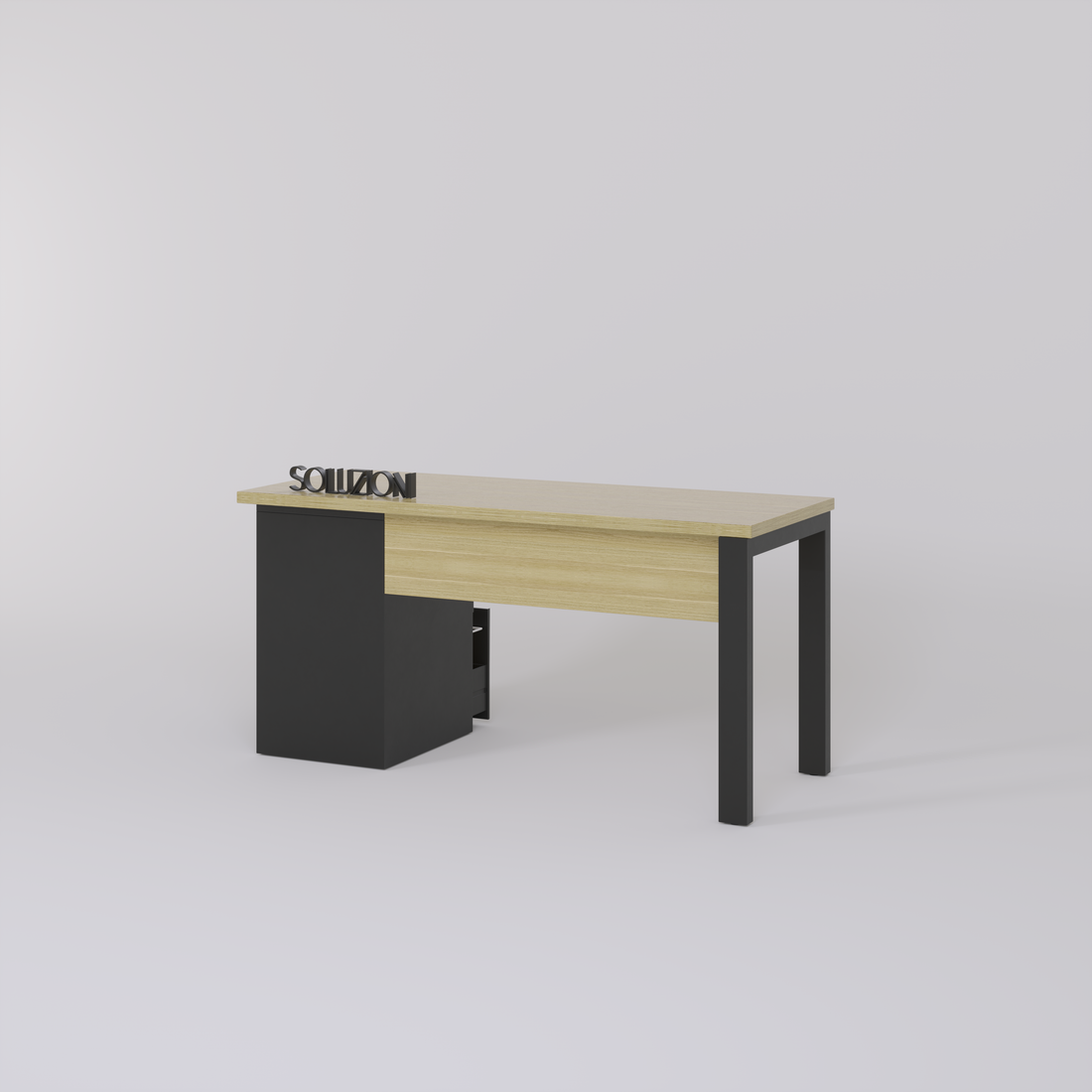 ESCRITORIO SENCILLO CON ARCHIVADOR C1 1