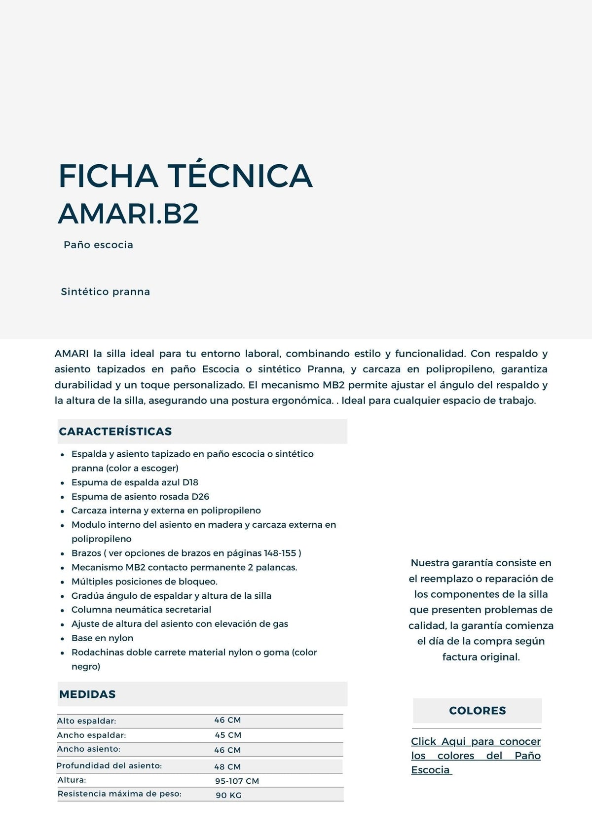 SILLA AMARI 4