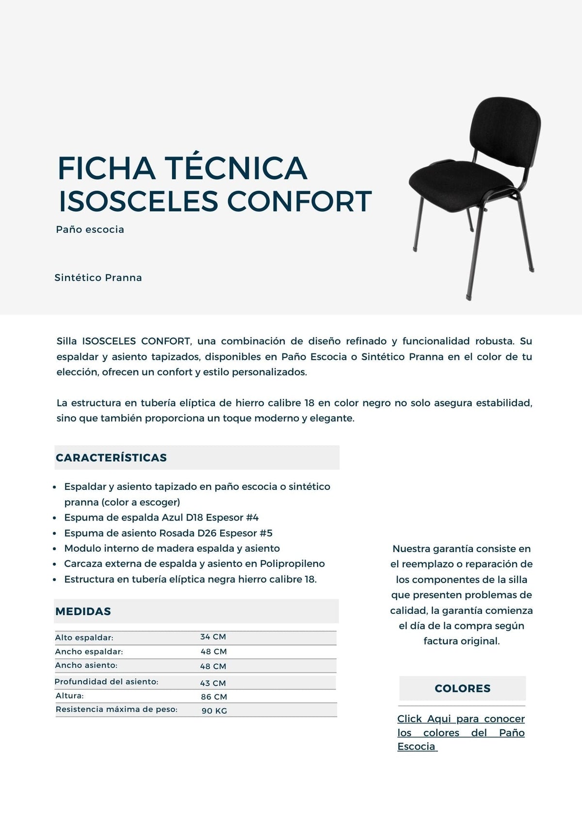 SILLA ISOCELES 2